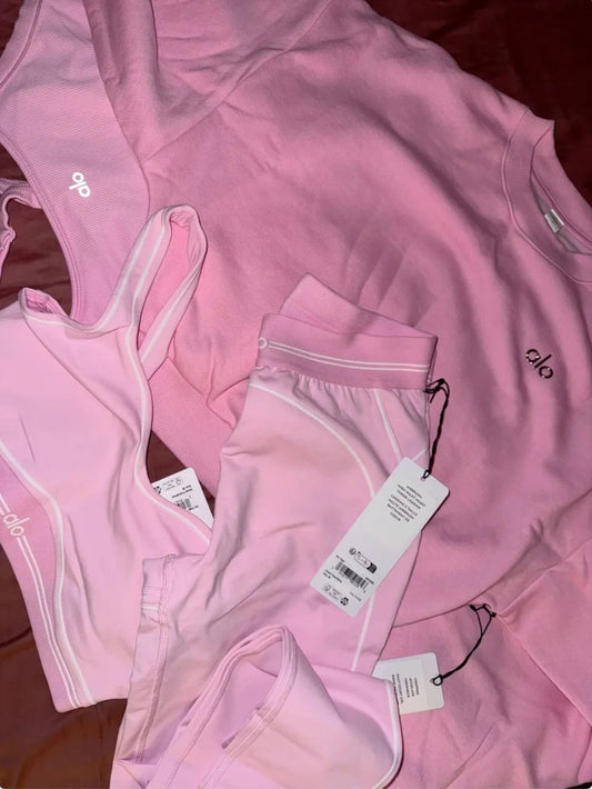 Pink Yoga Set